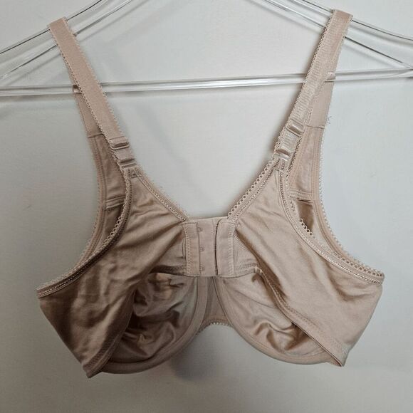 Wacoal Basic Beauty Full Figure Seamless Underwire Bra 855192 Women's Tan Size 3 - Picture 2 of 3